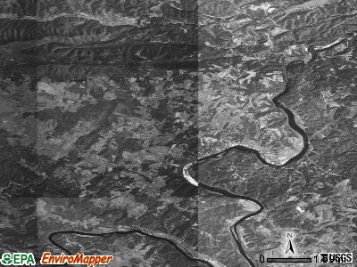 Zip code 24330 satellite photo by USGS