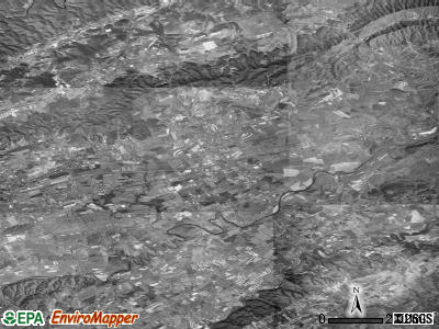 Zip code 24340 satellite photo by USGS
