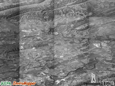 Zip code 24360 satellite photo by USGS