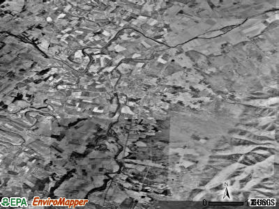 Zip code 24441 satellite photo by USGS