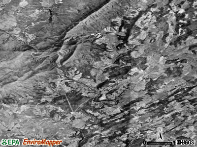 Zip code 24473 satellite photo by USGS