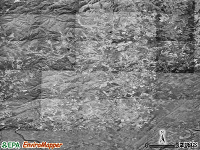 Zip code 24521 satellite photo by USGS