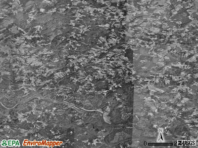 Zip code 24528 satellite photo by USGS