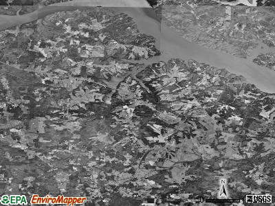 Zip code 24529 satellite photo by USGS