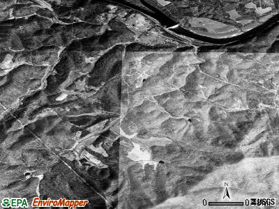 Zip code 24536 satellite photo by USGS