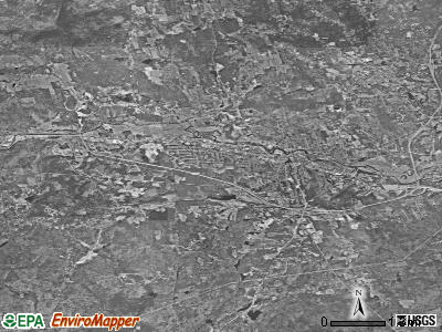 Zip code 03055 satellite photo by USGS