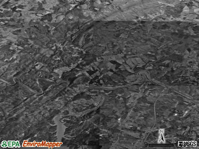 Zip code 24571 satellite photo by USGS