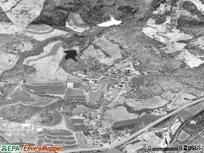 Zip code 24595 satellite photo by USGS
