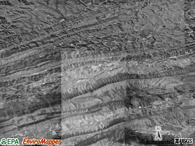 Zip code 24605 satellite photo by USGS