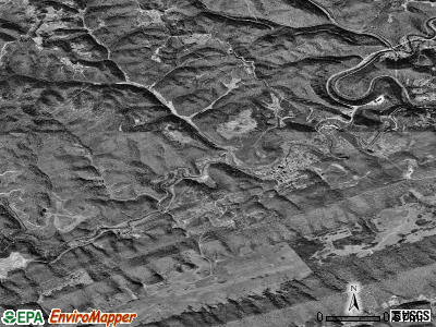 Zip code 24635 satellite photo by USGS
