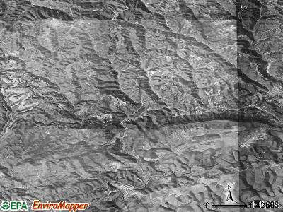 Zip code 24649 satellite photo by USGS
