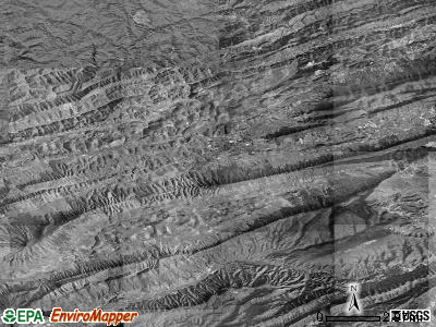 Zip code 24651 satellite photo by USGS