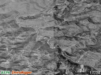 Zip code 24716 satellite photo by USGS