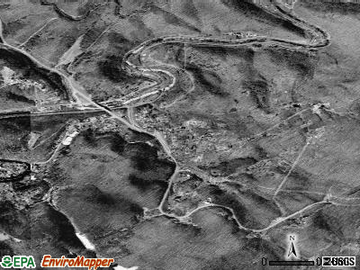 Zip code 24724 satellite photo by USGS