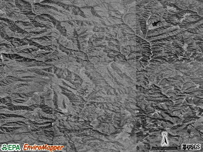 Zip code 24736 satellite photo by USGS