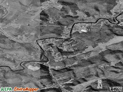 Zip code 24737 satellite photo by USGS