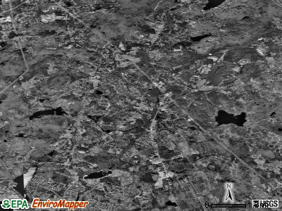 Zip code 03076 satellite photo by USGS
