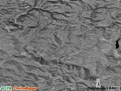 Zip code 24853 satellite photo by USGS