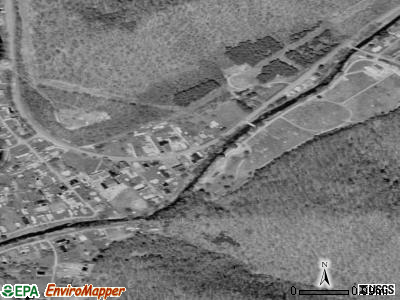 Zip code 24860 satellite photo by USGS