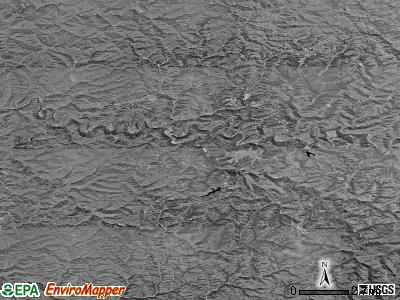 Zip code 24874 satellite photo by USGS