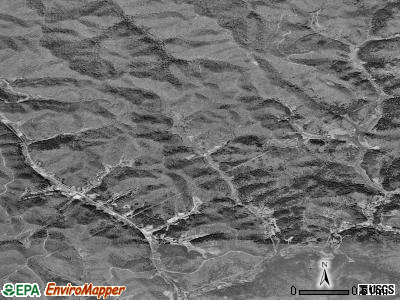 Zip code 24880 satellite photo by USGS