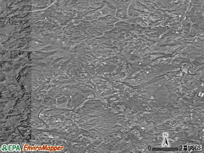 Zip code 24910 satellite photo by USGS