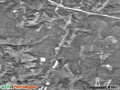 Zip code 24916 satellite photo by USGS