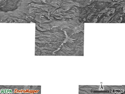 Zip code 24934 satellite photo by USGS