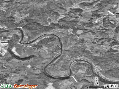 Zip code 24936 satellite photo by USGS