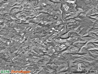 Zip code 24938 satellite photo by USGS