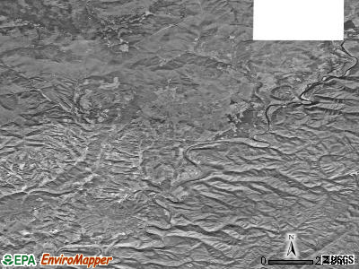 Zip code 24946 satellite photo by USGS