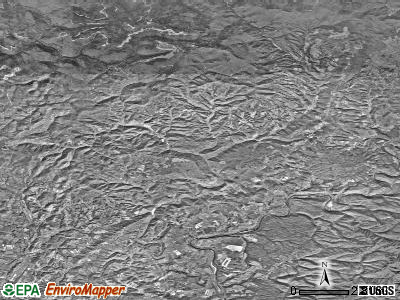Zip code 24966 satellite photo by USGS
