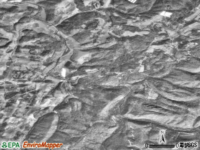 Zip code 24974 satellite photo by USGS