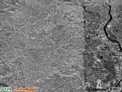 Zip code 03110 satellite photo by USGS