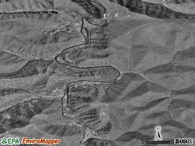 Zip code 25114 satellite photo by USGS