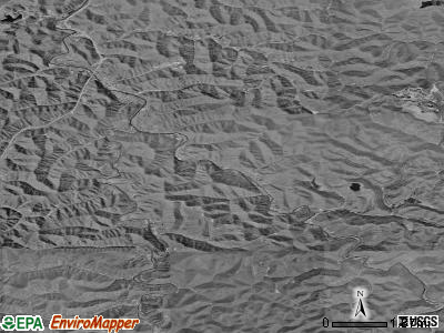 Zip code 25130 satellite photo by USGS