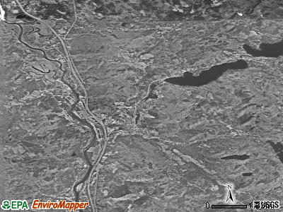 Zip code 03217 satellite photo by USGS