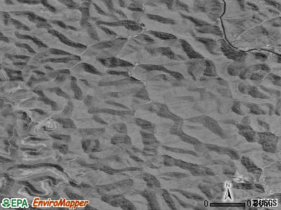 Zip code 25169 satellite photo by USGS