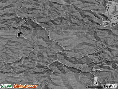 Zip code 25209 satellite photo by USGS