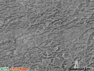Zip code 25259 satellite photo by USGS