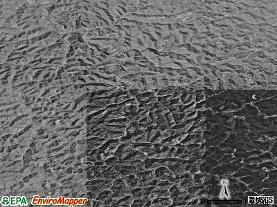 Zip code 25268 satellite photo by USGS