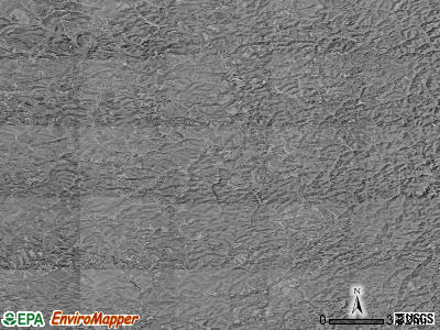 Zip code 25276 satellite photo by USGS