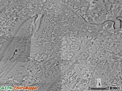 Zip code 25427 satellite photo by USGS