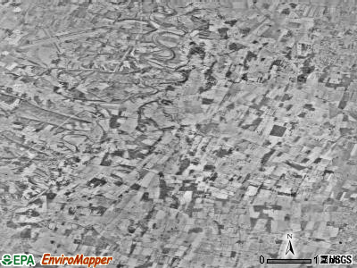 Zip code 25430 satellite photo by USGS