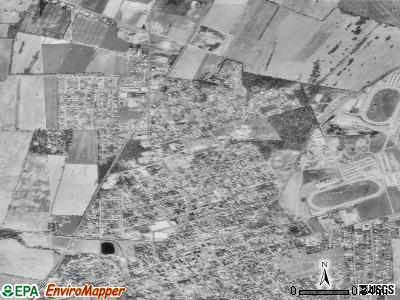 Zip code 25438 satellite photo by USGS