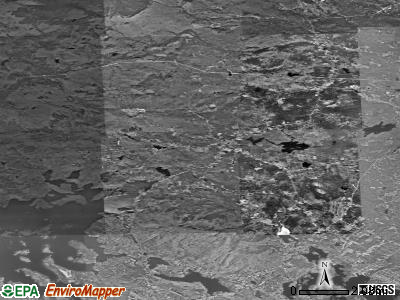 Zip code 03227 satellite photo by USGS