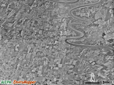 Zip code 25443 satellite photo by USGS