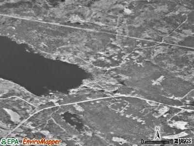 Zip code 03233 satellite photo by USGS