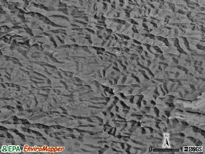 Zip code 25565 satellite photo by USGS