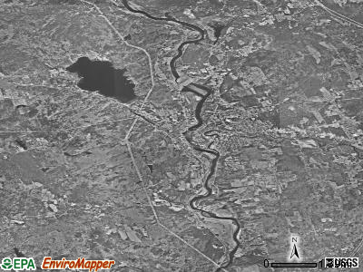 Zip code 03235 satellite photo by USGS